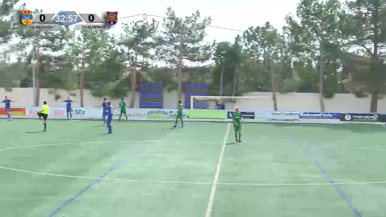 Primera parte del partido FB redován CF - CD Almoradí